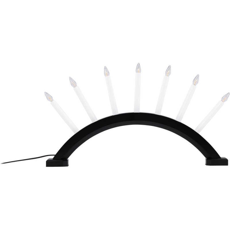 VENTURE DESIGN Kebnekaise 55 cm bordslampa - svart/vit
