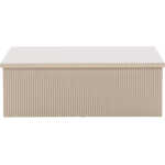 VENTURE DESIGN Lenox Soffbord 90x90 cm - Beige /