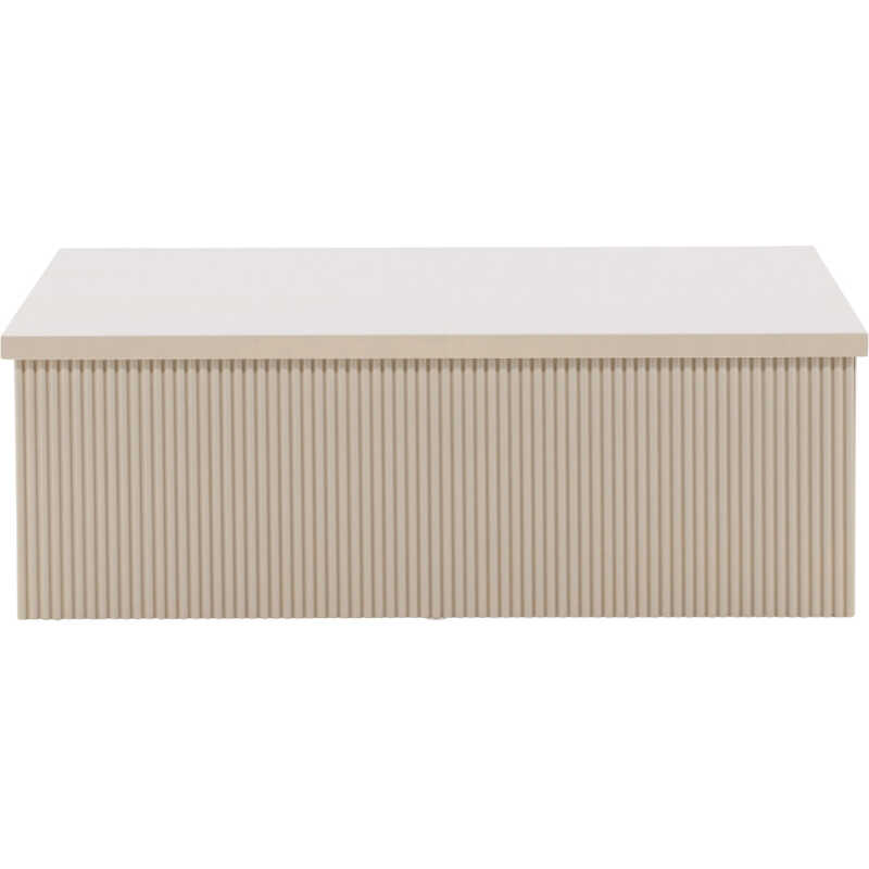 VENTURE DESIGN Lenox Soffbord 90x90 cm - Beige /