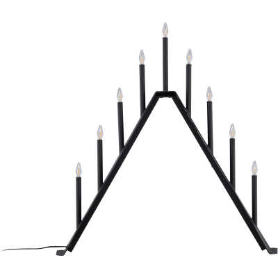 VENTURE DESIGN Malm 64 cm bordslampa - svart / svart
