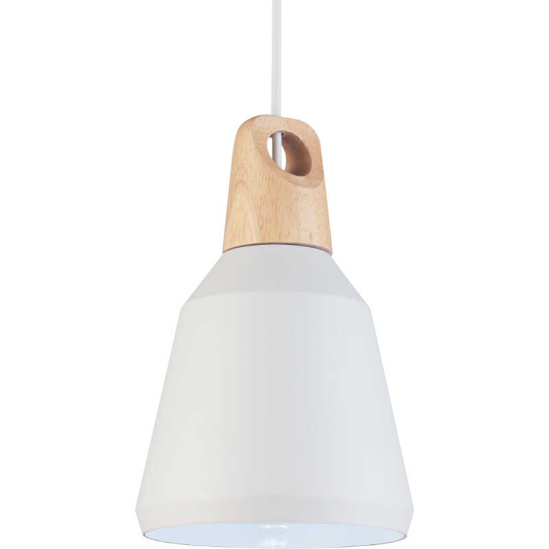 VENTURE DESIGN Nao taklampa - naturligt trä och vit aluminium VENTURE DESIGN Nao taklampa - naturligt trä och vit aluminium
