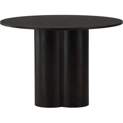 VENTURE DESIGN Olivia matbord, runt - svart faner
