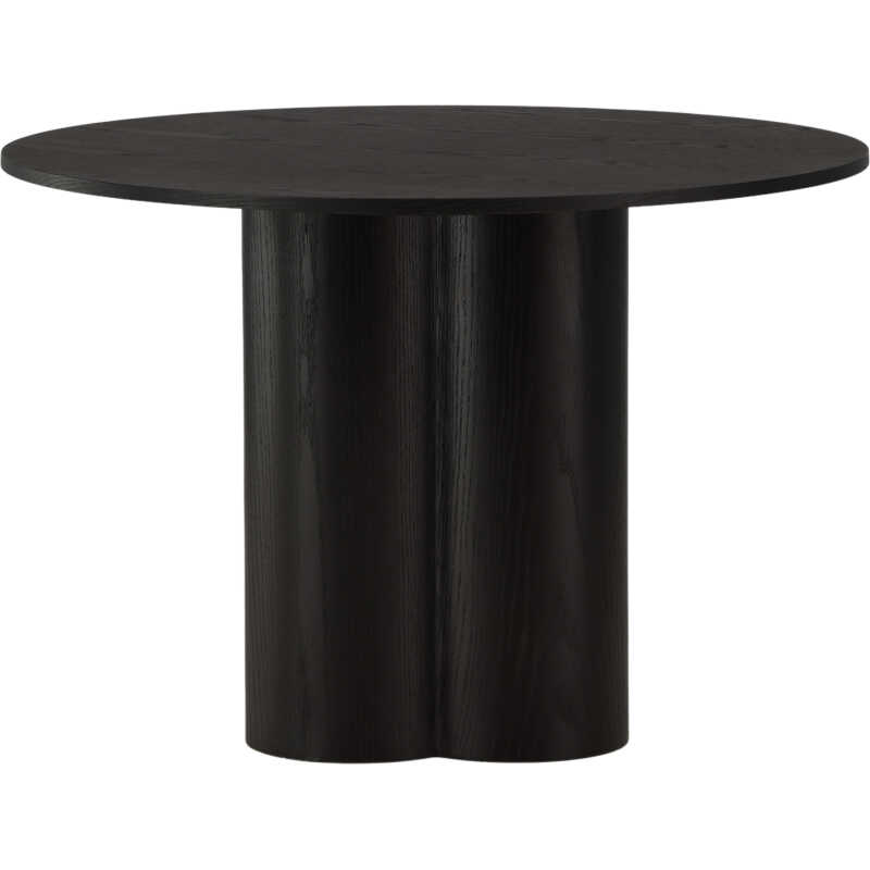 VENTURE DESIGN Olivia matbord, runt - svart faner VENTURE DESIGN Olivia matbord, runt - svart faner