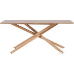 VENTURE DESIGN Piazza Matbord 90x180 cm - Mocca/