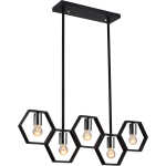 VENTURE DESIGN Queen B taklampa - svart järn