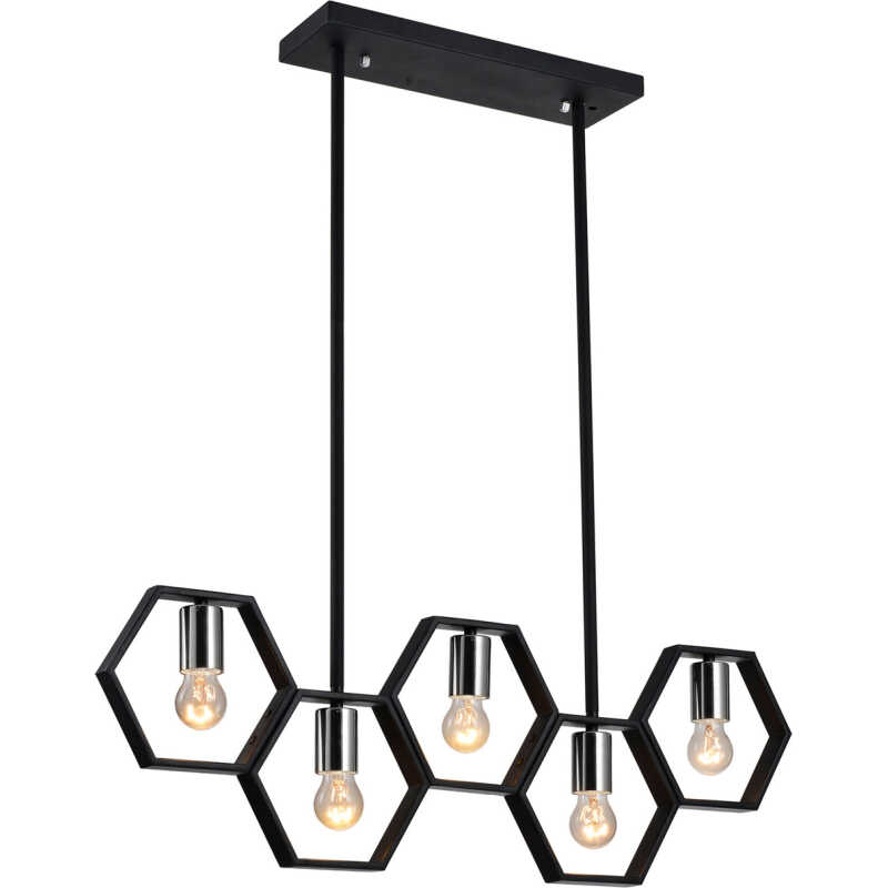 VENTURE DESIGN Queen B taklampa - svart järn
