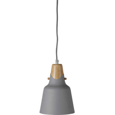 VENTURE DESIGN Rigel pendellampa - grå metall och natur trä