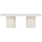 VENTURE DESIGN Sandvika Soffbord - Beige / Blank