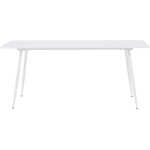 VENTURE DESIGN Silar Matbord 90x180 cm - Vit / Vit