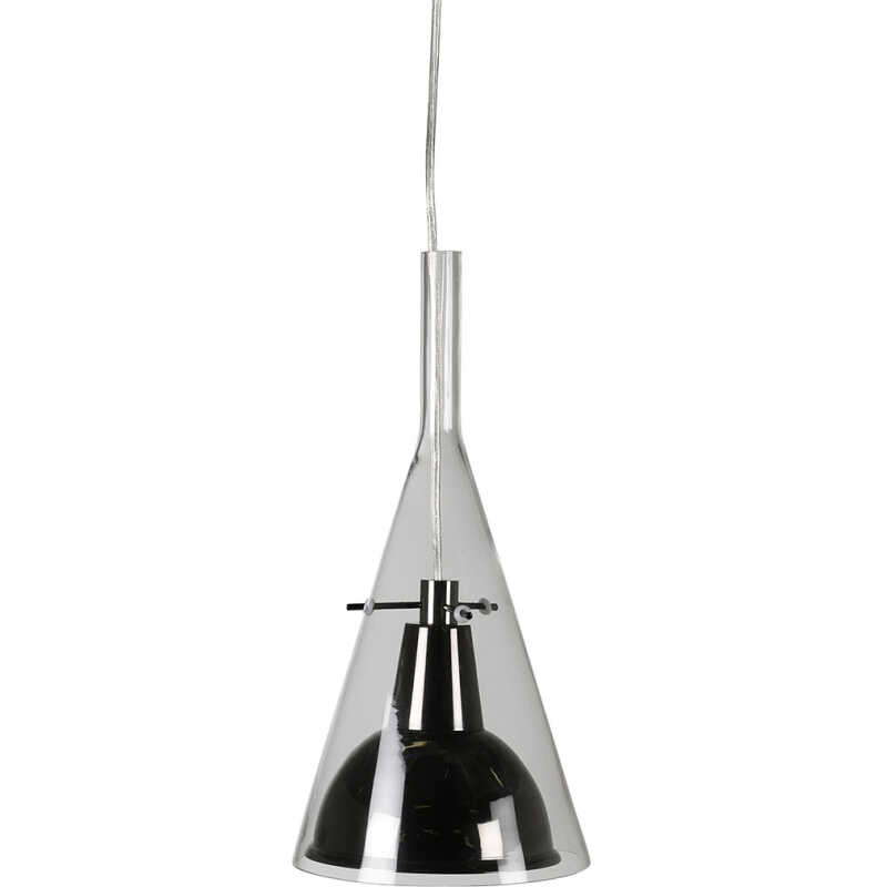 VENTURE DESIGN Sirius hänglampa - klarglas och svart metall VENTURE DESIGN Sirius hänglampa - klarglas och svart metall