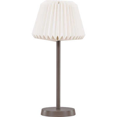 VENTURE DESIGN Tandådalen 25cm bordslampa - Mocca / Vit