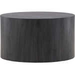 VENTURE DESIGN York Round Coffee Table ?80 - Svart