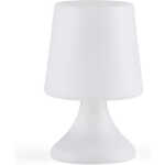 VILLA COLLECTION Midnight LED uppladdningsbar loungebordslampa, in- och utsida - vit polyeten