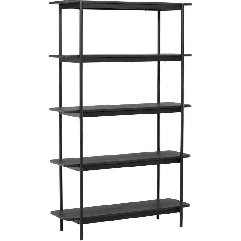 VIND KOLLEKTION Heim Hylla 190 cm - Svart / Svart FSC 100 VIND KOLLEKTION Heim Hylla 190 cm - Svart / Svart FSC 100