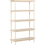 VIND KOLLEKTION Heim Hylla 190 cm - Whitewash / Whitewash FSC 100