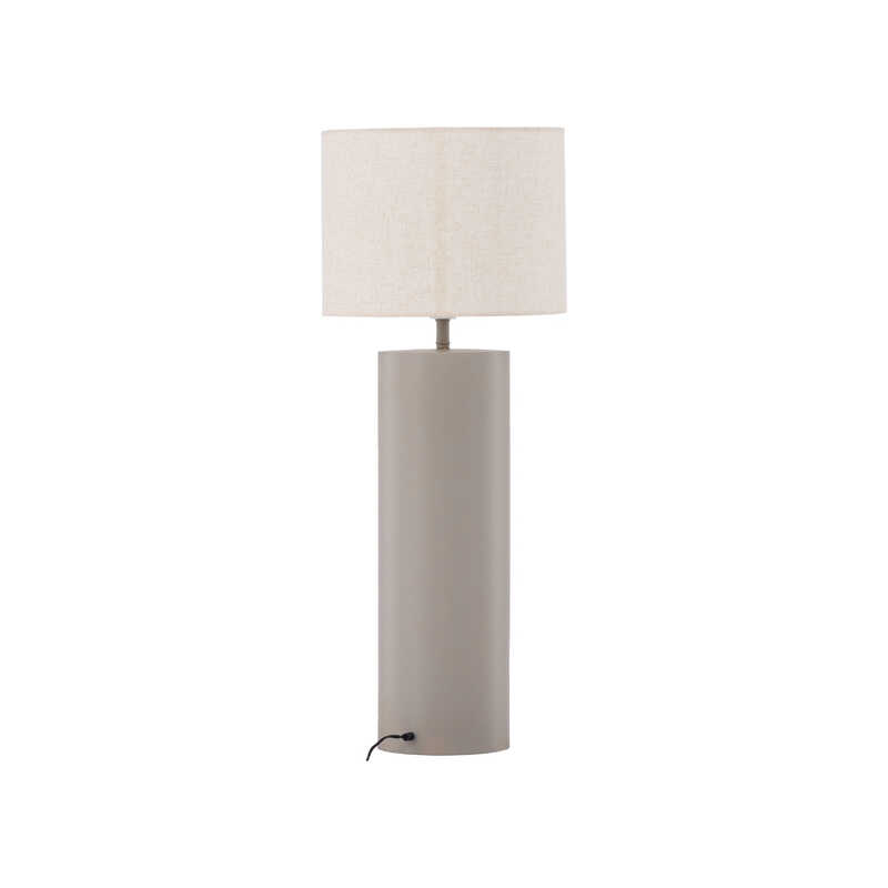 VIND KOLLEKTION Umeå x Josefin Lustig golvlampa - ljusgrått linne och grått järn VIND KOLLEKTION Umeå x Josefin Lustig golvlampa - ljusgrått linne och grått järn