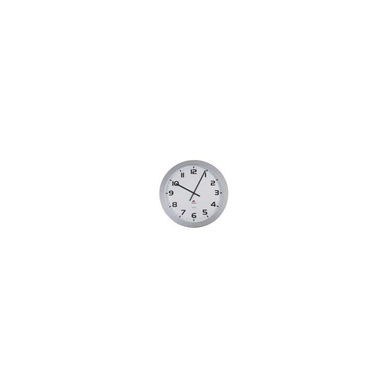 Väggklocka Alba Giant Ø60cm silvergrå