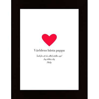 Världens Bästa Pappa Poster