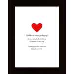 Världens Bästa Pedagog. Poster