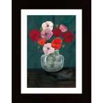 Vase With Poppys Poster