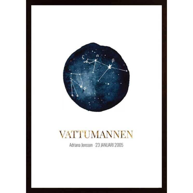 Vattumannen (Egen Text) Poster Vattumannen (Egen Text) Poster