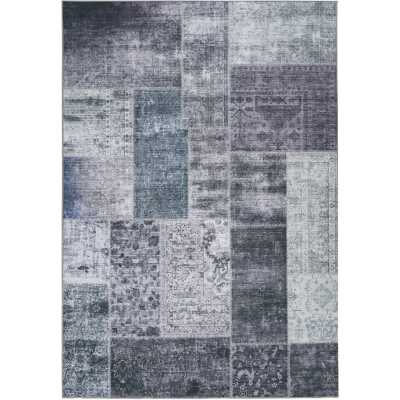 Vero Rosso Grå 240x340 cm Patchwork Matta