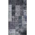 Vero Rosso Grå 80x150 cm Patchwork Matta