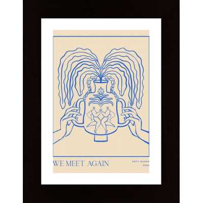 Vessel Collection We Meet Again Lineart Poster
