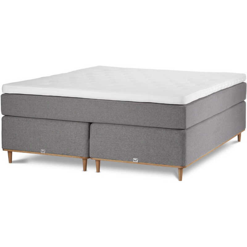 Viking Adelsö Kontinentalsäng 180x200 Grå