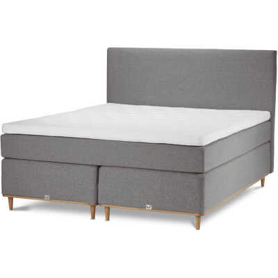 Viking Adelsö Kontinentalsäng 180x200 Grå