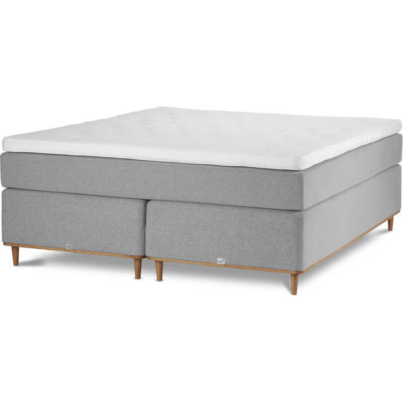 Viking Adelsö Kontinentalsäng 180x200 Grå