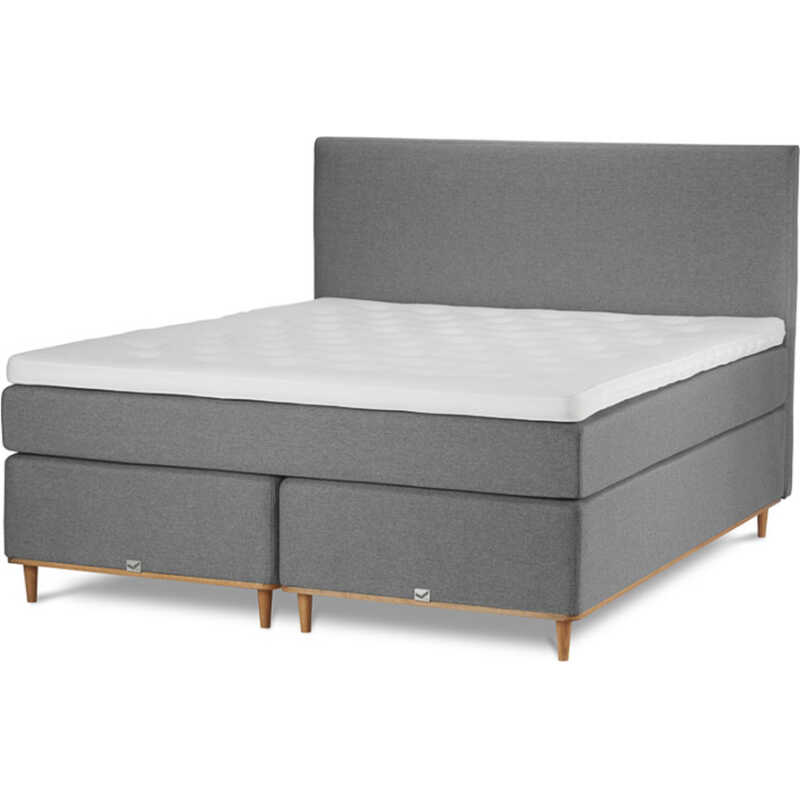 Viking Adelsö Kontinentalsäng 180x200 Grå