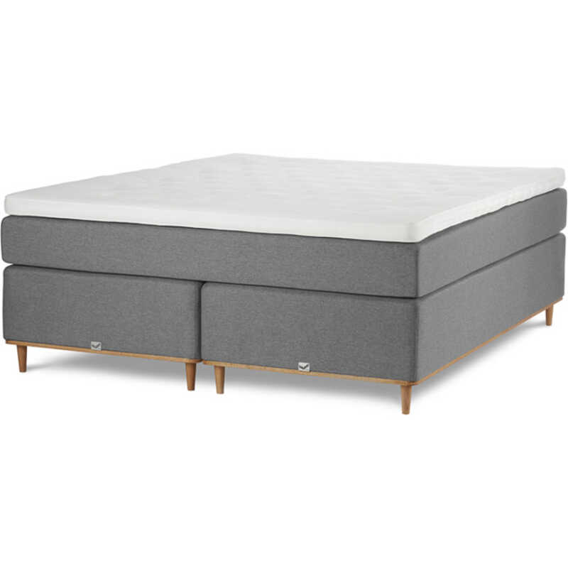 Viking Adelsö Kontinentalsäng 180x200 Grå