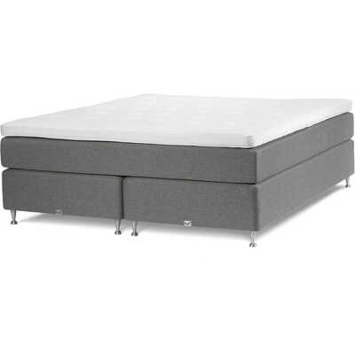 Viking Ekerö Kontinentalsäng 160x200 Grå