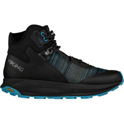 Viking Footwear Unisex Cerra Speed Mid GORE-TEX Black/Aqua