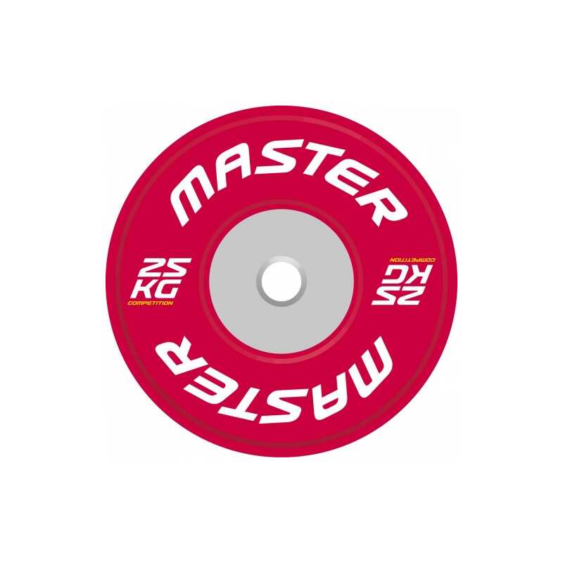 Viktskiva Competition Bumpers Plate 25 kg - Master