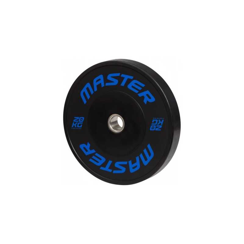 Viktskiva HG Bumper Plate 20 kg - Master Fitness