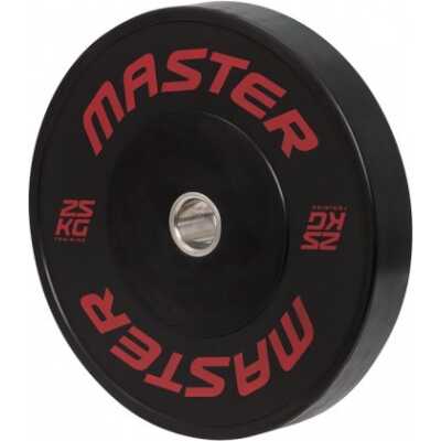 Viktskiva HG Bumper Plate 25 kg - Master Fitness
