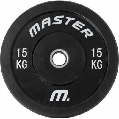 Viktskiva Master Fitness Bumperplate 15,0 kg