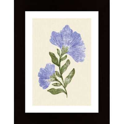Vintage Flower Poster