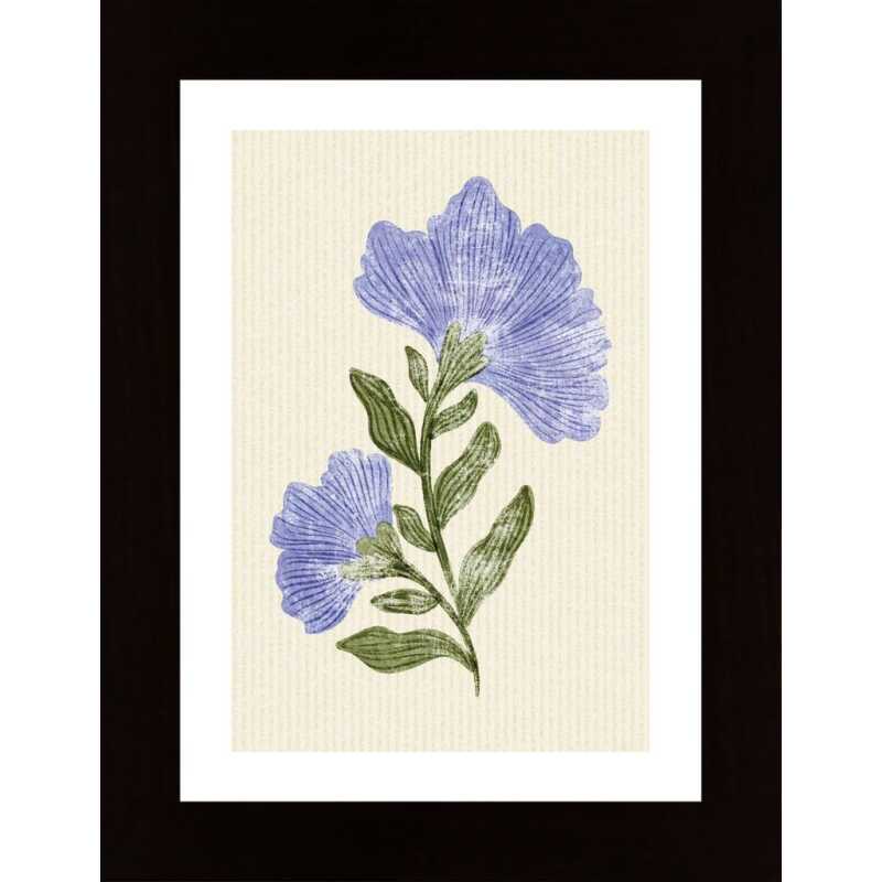 Vintage Flower Poster