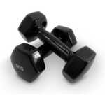 Vinylhantel Black, 2 x 5 kg, JTC Power