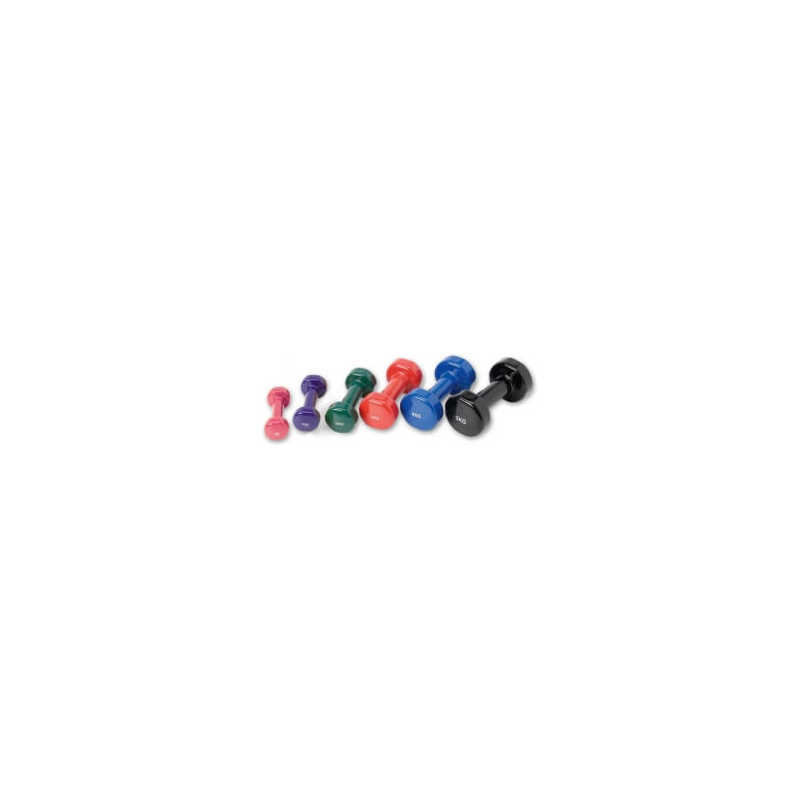 Vinylhantel, Tunturi, 2 x 5 kg svart Vinylhantel, Tunturi, 2 x 5 kg svart