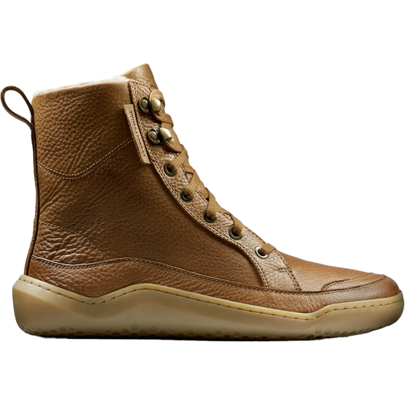 Vivobarefoot Women's Gobi Boot Warmlined Light Tan