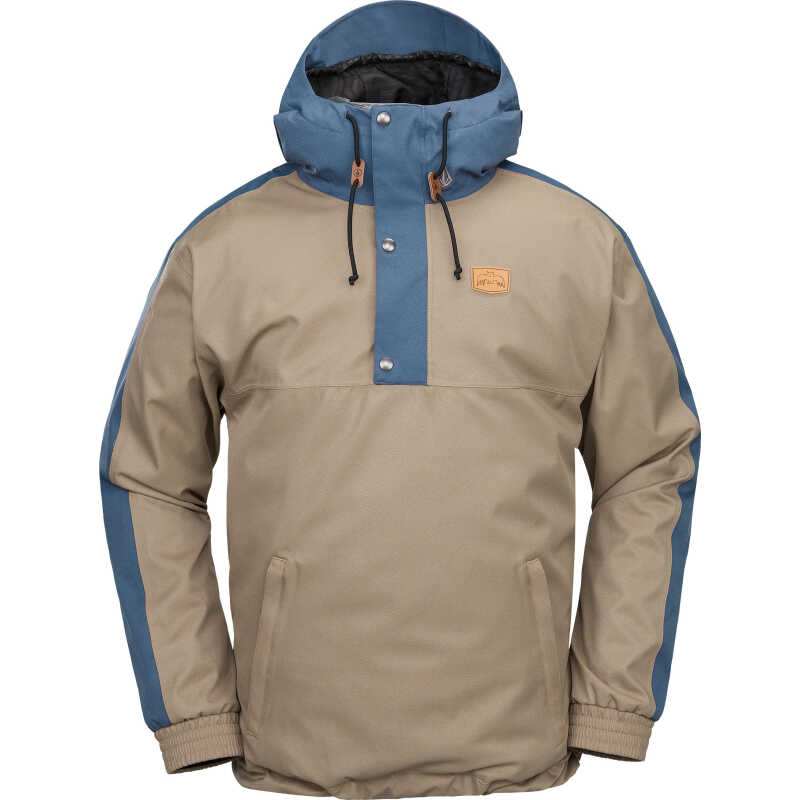 Volcom Men's Longo 20K Pullover Chestnut Brown