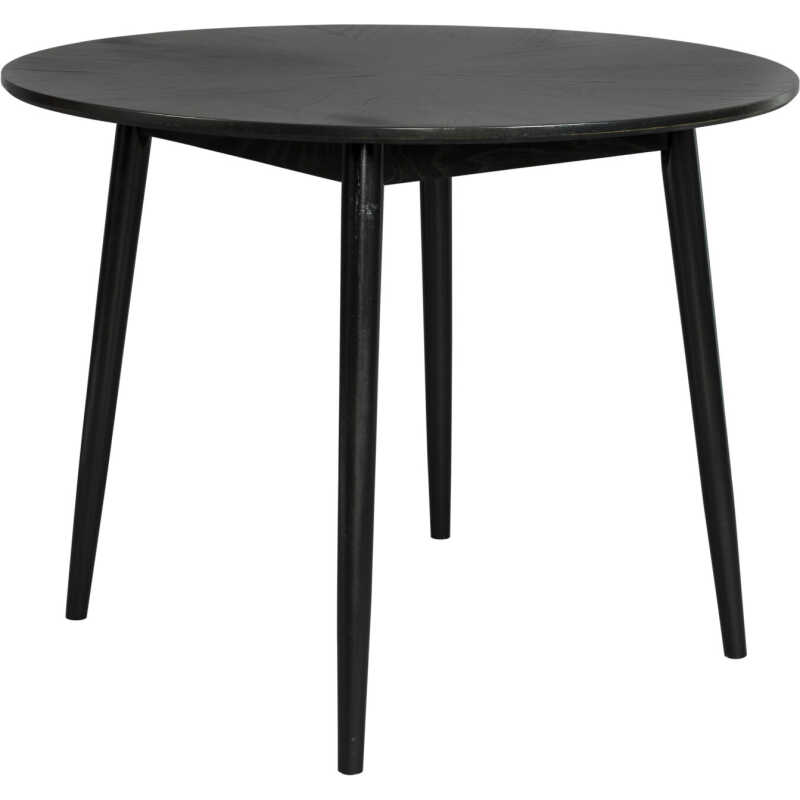 WHITE LABEL LIVING Bord Fabio 120' Svart