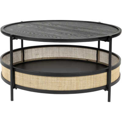 WHITE LABEL LIVING Soffbord Makoto Svart
