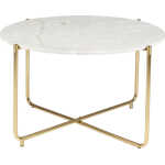 WHITE LABEL LIVING Soffbord Timpa Marble White