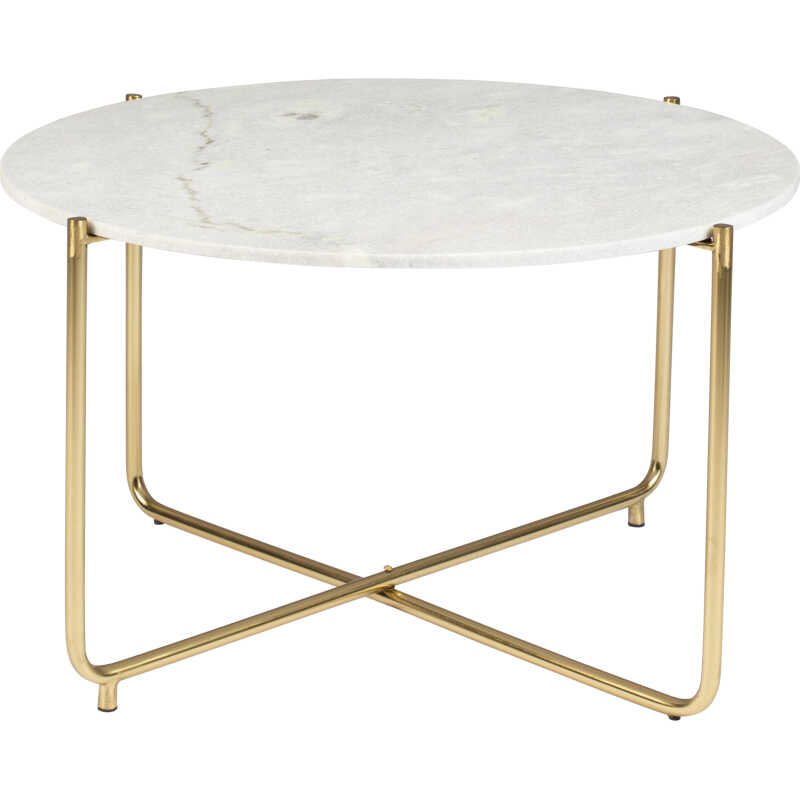 WHITE LABEL LIVING Soffbord Timpa Marble White
