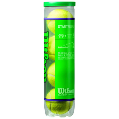 WILSON Starter Green Academy 4-pack
